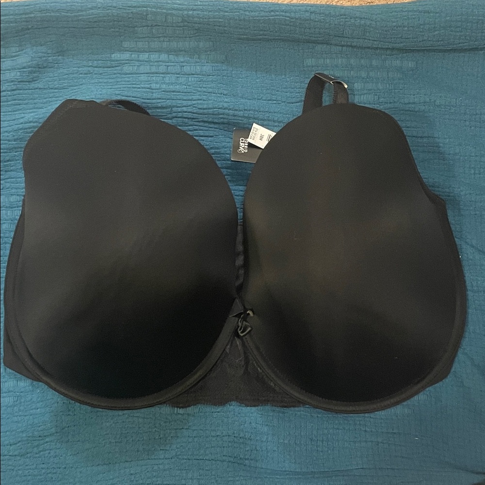 NWT Torrid 38H Sleek Black Bra